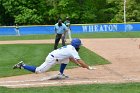Baseball vs Babson NEWMAC Finals  Wheaton College vs Babson College play in the NEWMAC baseball championship finals. - (Photo by Keith Nordstrom) : Wheaton, baseball, NEWMAC, Babson